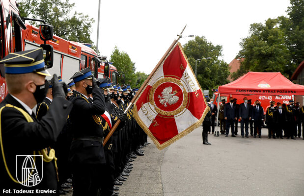 kompania reprezentacyjna straży pożarnej w Choszcznie