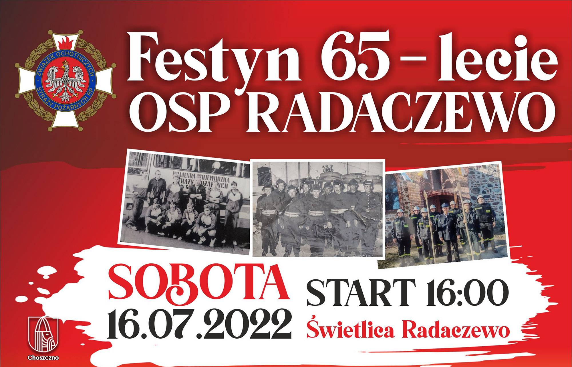 Zaproszenie na 65-lecie OSP z Radaczewa