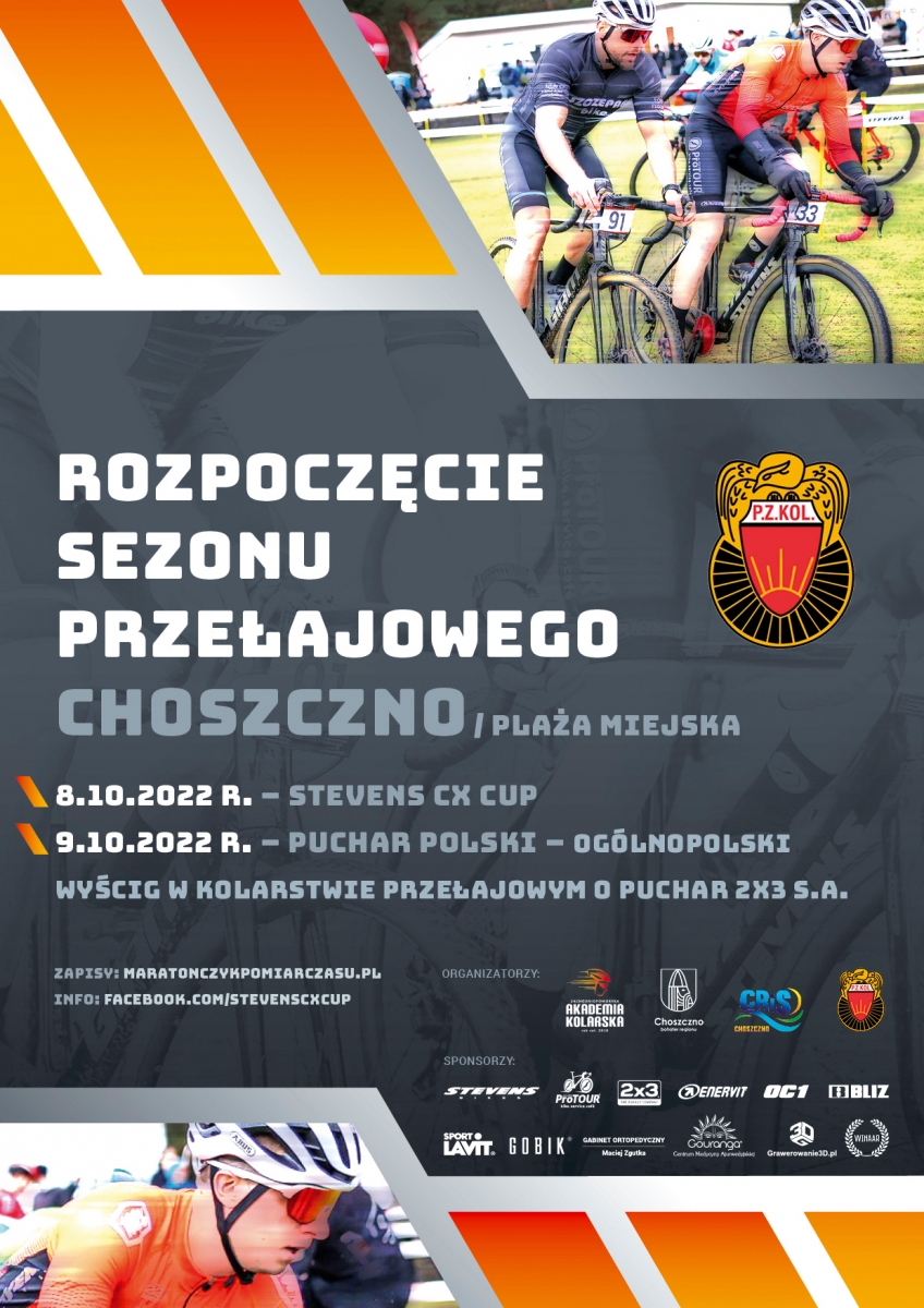 Rozpoczęcie sezonu kolarstwa przełajowego w Choszcznie
