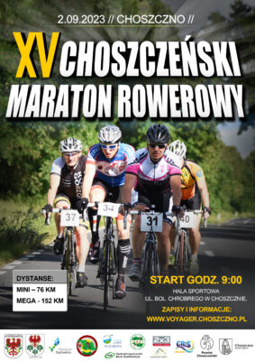 Plakat XV Choszczeńskiego Maratonu Rowerowego