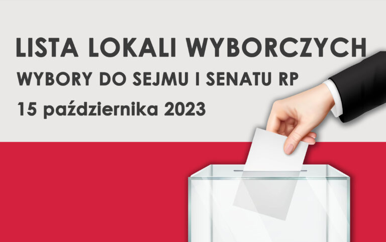 lista lokali - wybory parlamentarne 2023