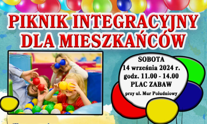 Piknik integracyjny na murze